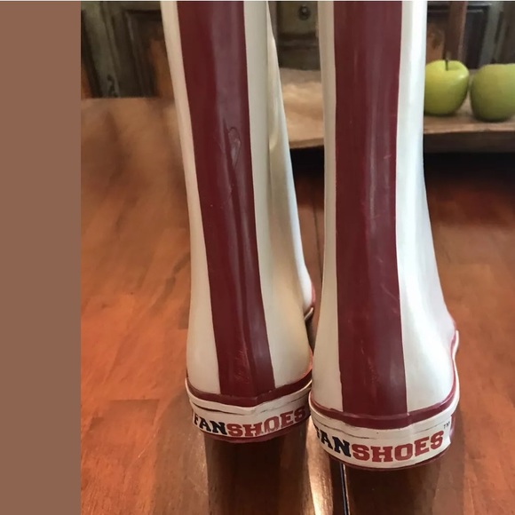 FANSHOES Gamecocks Rain Boots Shoes South Carolina - Picture 6 of 8